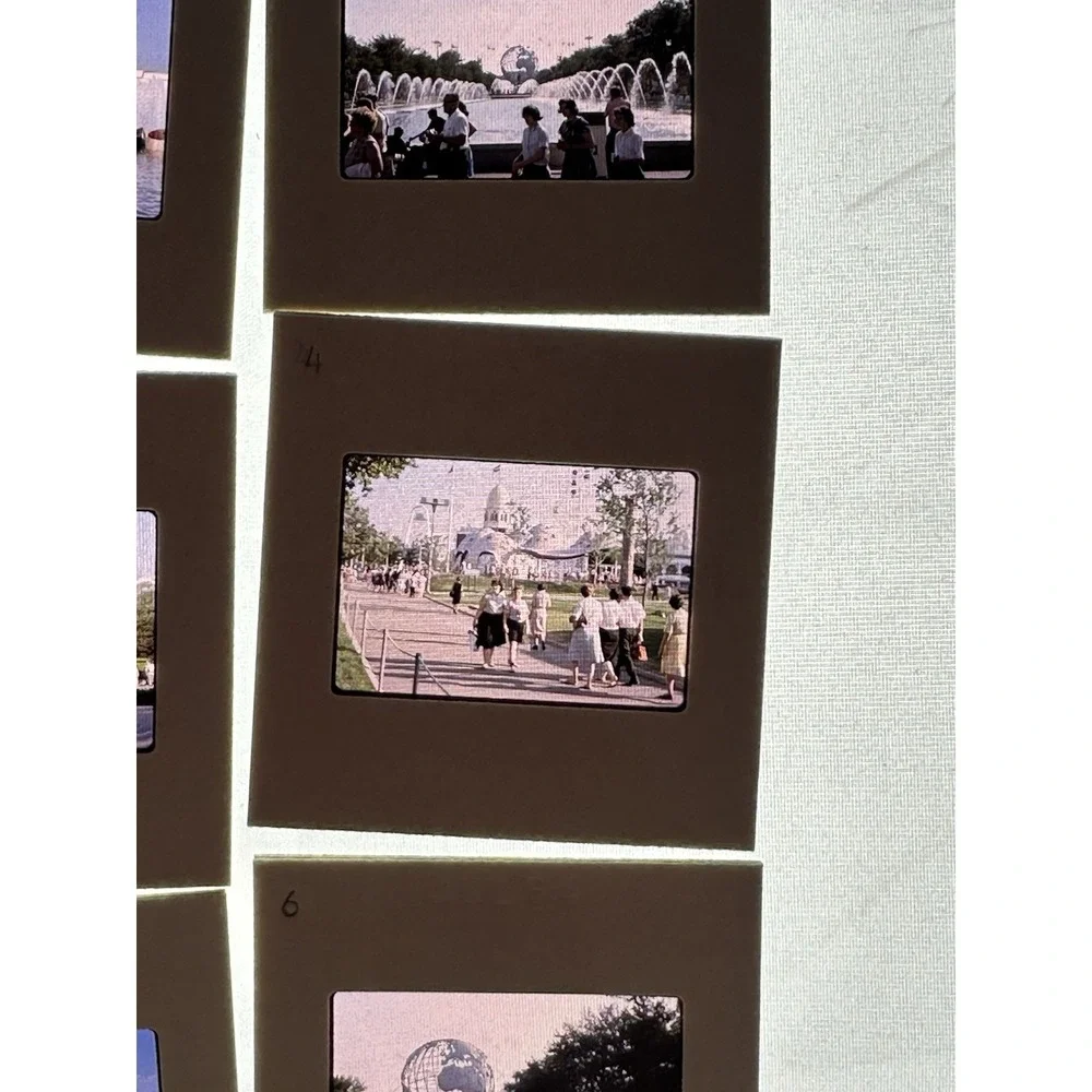 Lot of 45 Vintage Slides – Architecture, People, Snow, Beach, Streets 62-69s